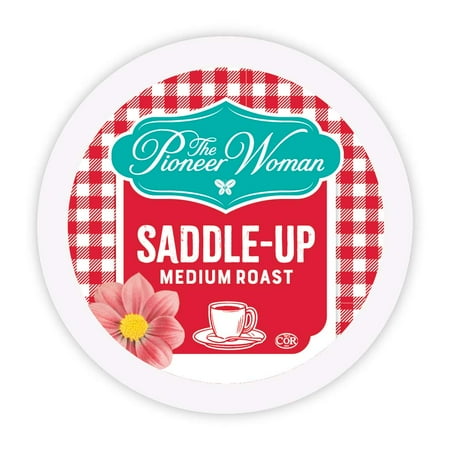 The Pioneer Woman Saddle Up Coffee Pods, Medium Roast, 24 Count for Keurig K Cups Machines