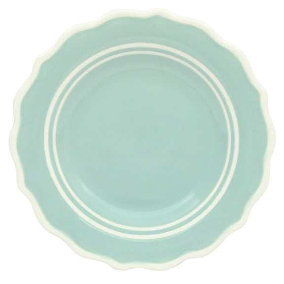 The Pioneer Woman Ainsley Ceramic Salad Plate, Sage Blue