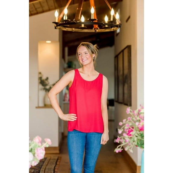 The Pioneer Woman Scoop Neck Sleeveless Tank Top