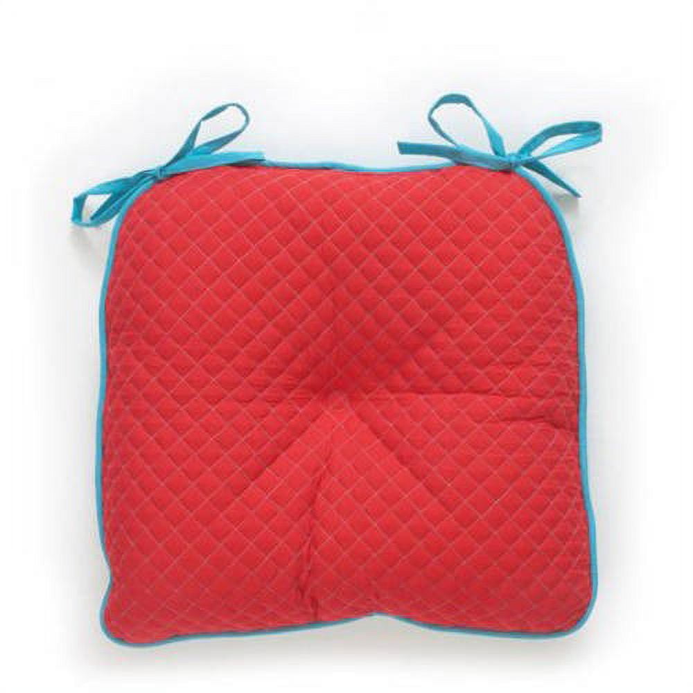 The Pioneer Woman Solid Reversible Quilted Chair Pad 16