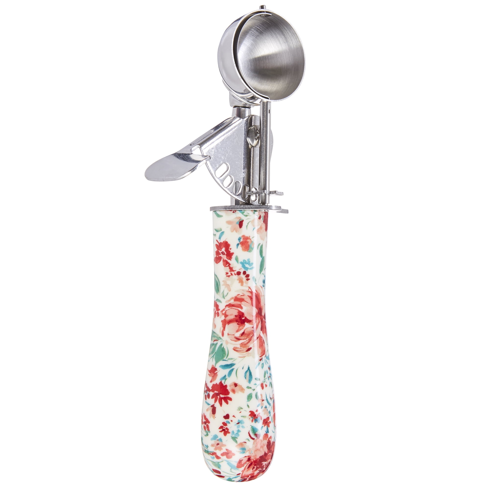 The Pioneer Woman Floral & Stainless Steel Cookie Dropper - Each