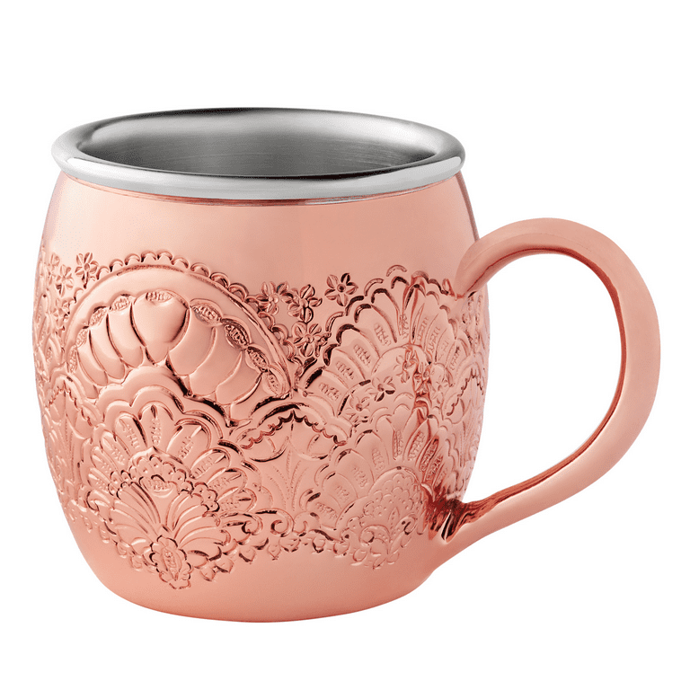 The Pioneer Woman Stainless Steel Moscow Mule Mug, Copper, 16 oz