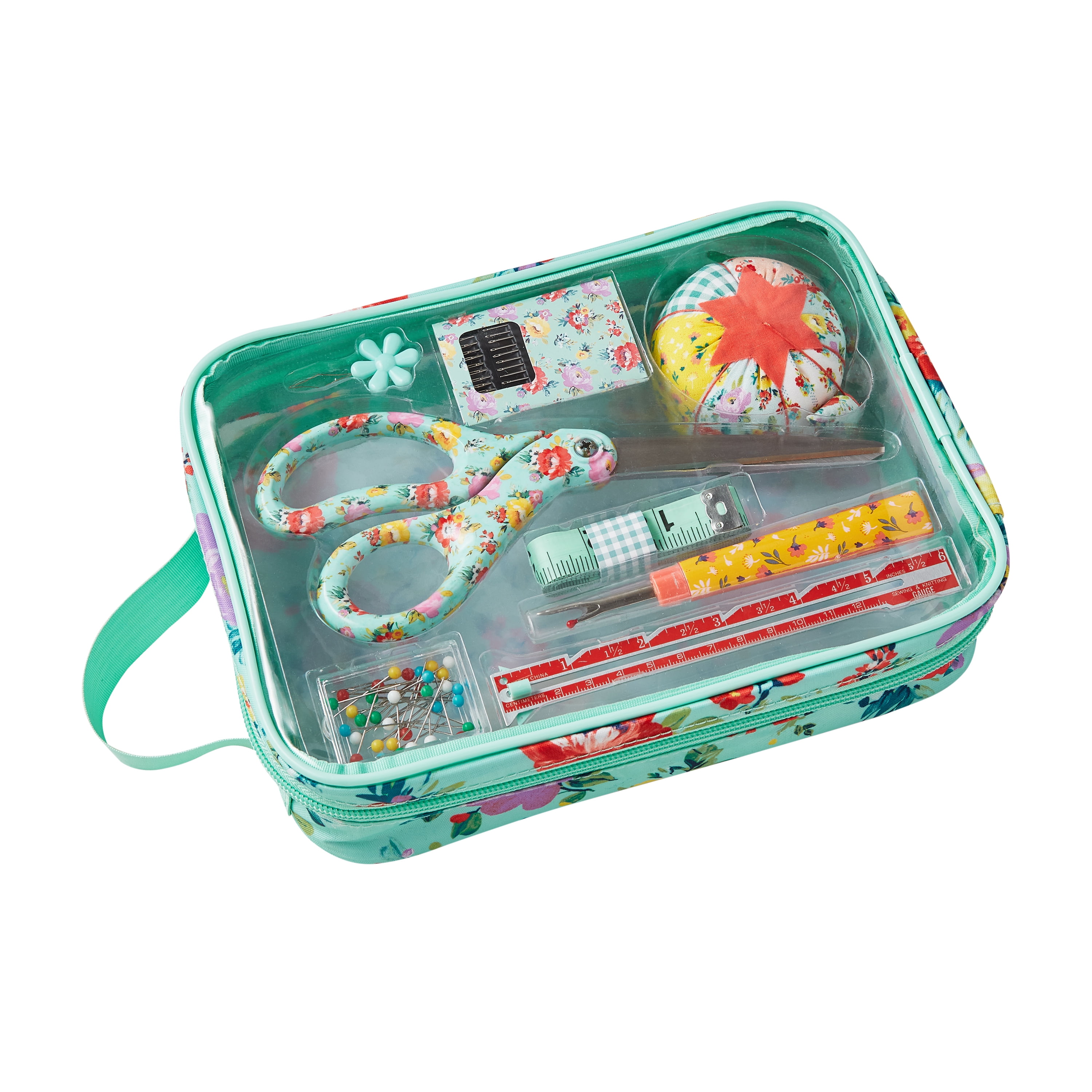 Singer Travel Sewing Kit in Case, Assorted Colors - 27 pc.