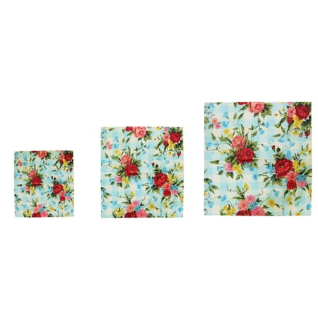 The Pioneer Woman Sweet Rose 3-Piece Beeswax Wrap Set