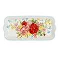 thumbnail image 1 of The Pioneer Woman Sweet Rose Ceramic 14.17-inch Tray, 1 of 6