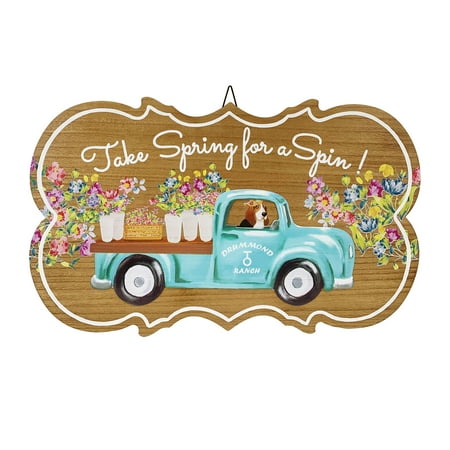 The Pioneer Woman Take Spring for a Spin Wall Decor