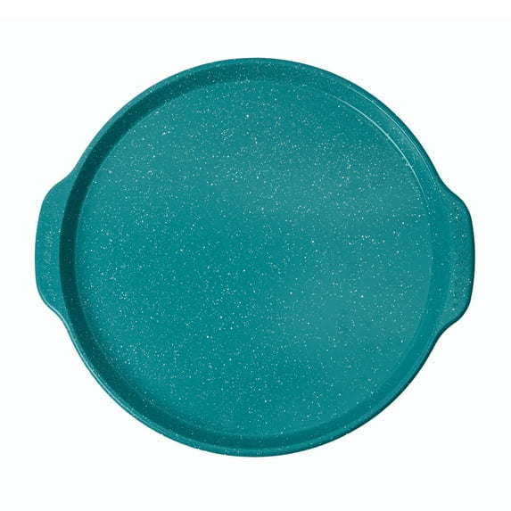 The Pioneer Woman Teal Speckle 16" Nonstick Aluminum Pizza Pan