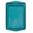 thumbnail image 1 of The Pioneer Woman Teal Speckle 2-Piece Nonstick Aluminum Cookie Sheets, 13" x 18" and 11" x 15", 1 of 11