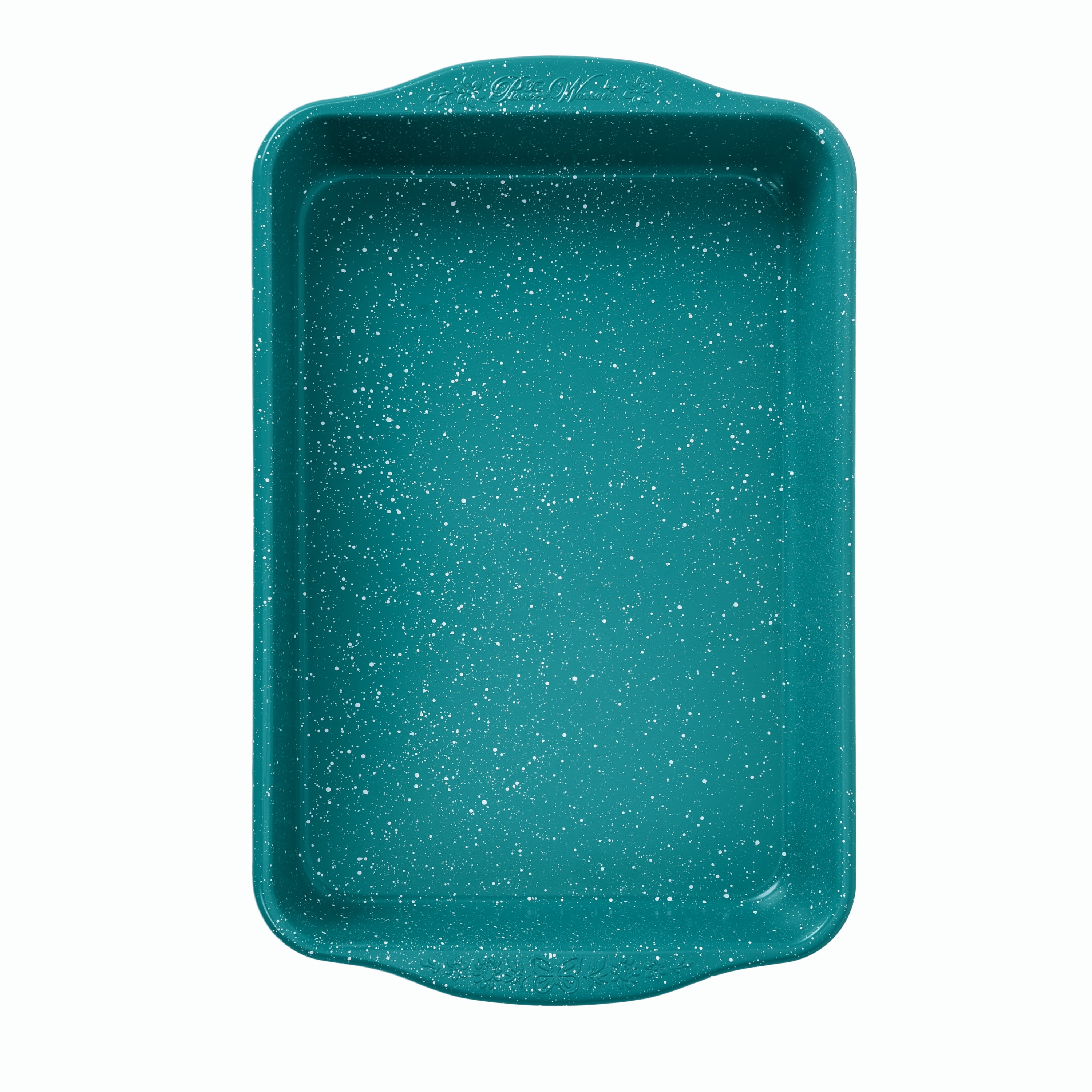The Pioneer Woman Teal Speckle 9" x 13" Nonstick Aluminum Cake Pan - Walmart.com