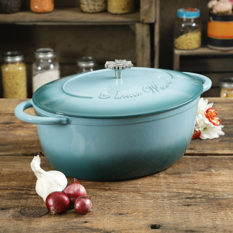 Walmart: Pioneer Woman Timeless Beauty 7-Quart Dutch Oven ONLY $58.88 (Reg.  $80) Shipped - Couponing with Rachel