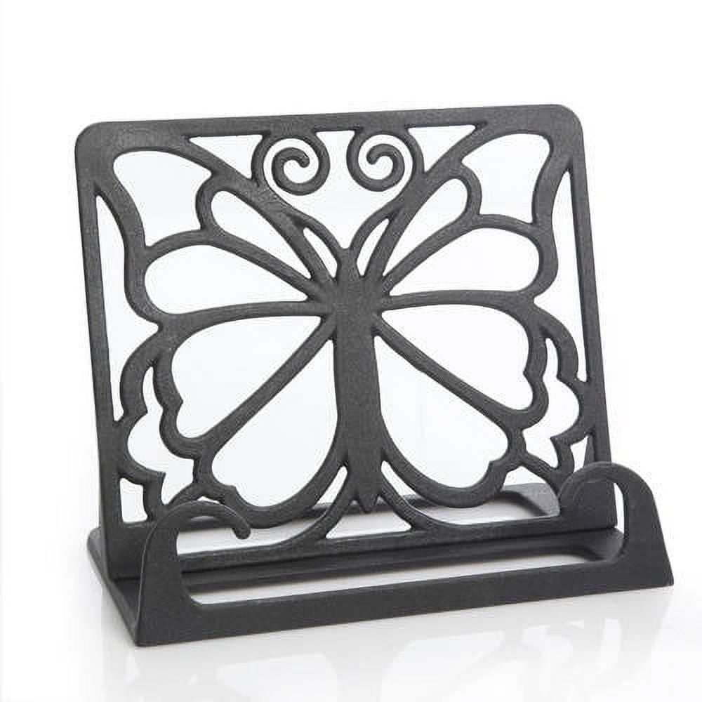 The Pioneer Woman Timeless Beauty Cast Iron Cookbook Holder, Black