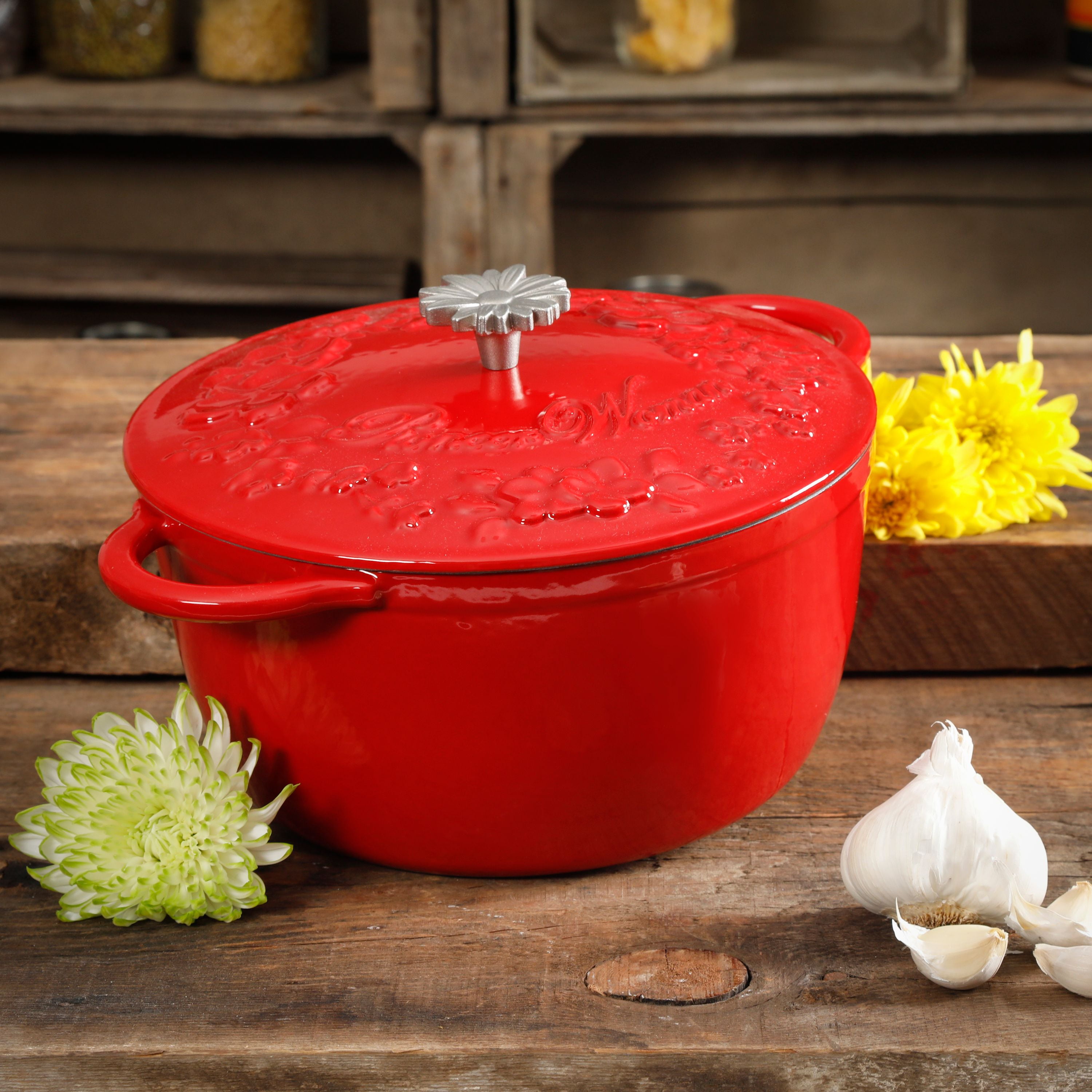 Red Cuisinart 3.5 Enameled Dutch Oven for Sale in Yorba Linda