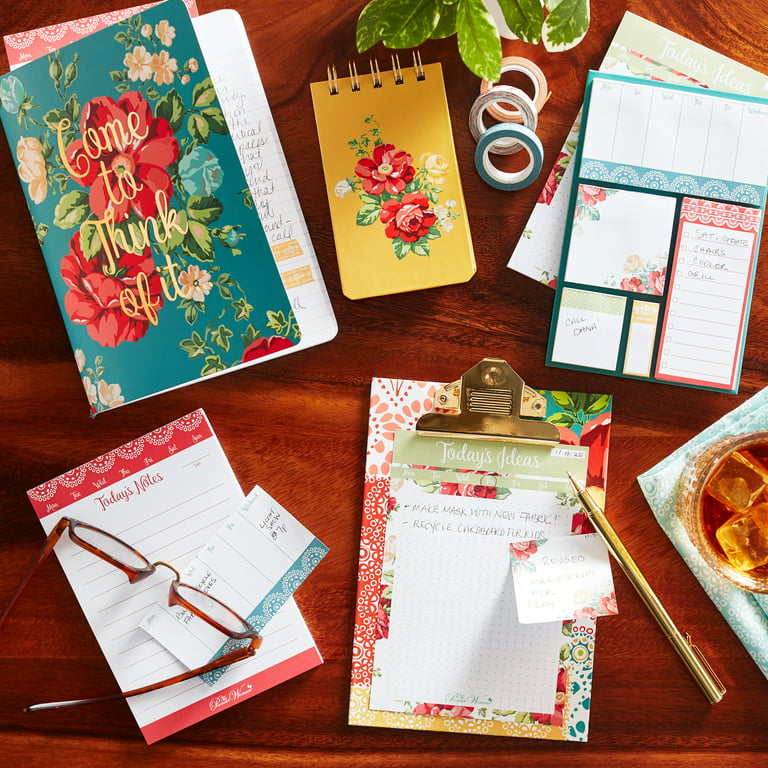 The Pioneer Woman Vintage Floral 14-Piece Note Taking Kit