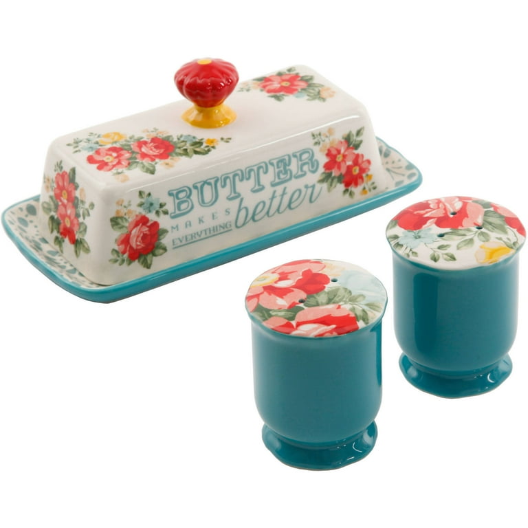 Pioneer woman butter dish on sale