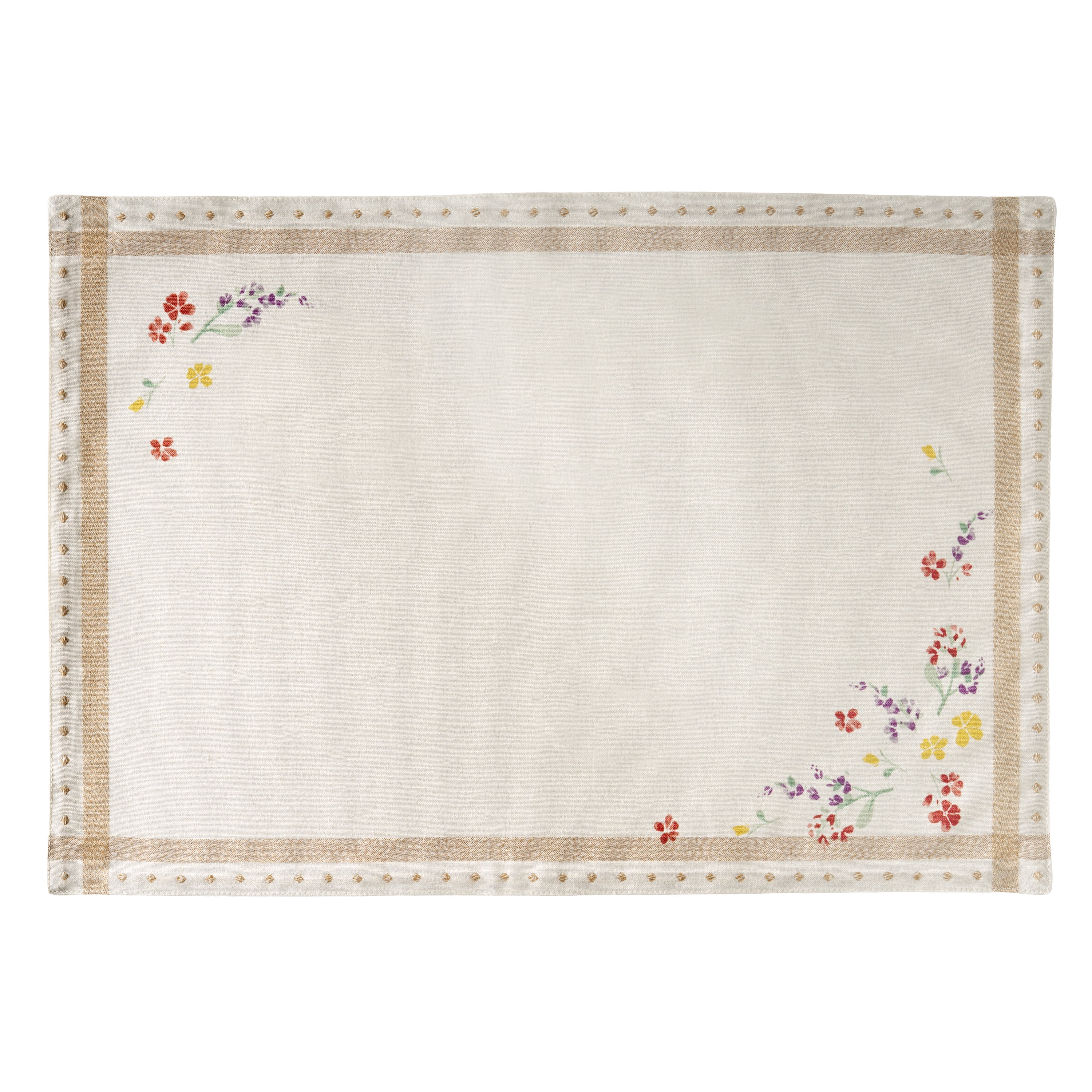The Pioneer Woman Wildflower Fabric Placemat, Multicolor, 14" x 20"