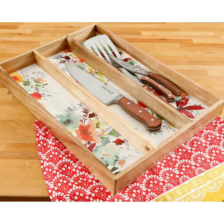 Pioneer woman top silverware tray