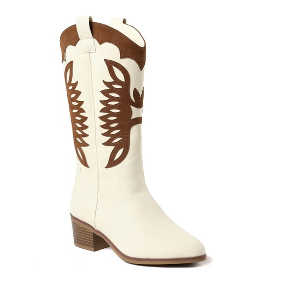 The Pioneer Woman Women’s Eagle-Stitched Western Boot