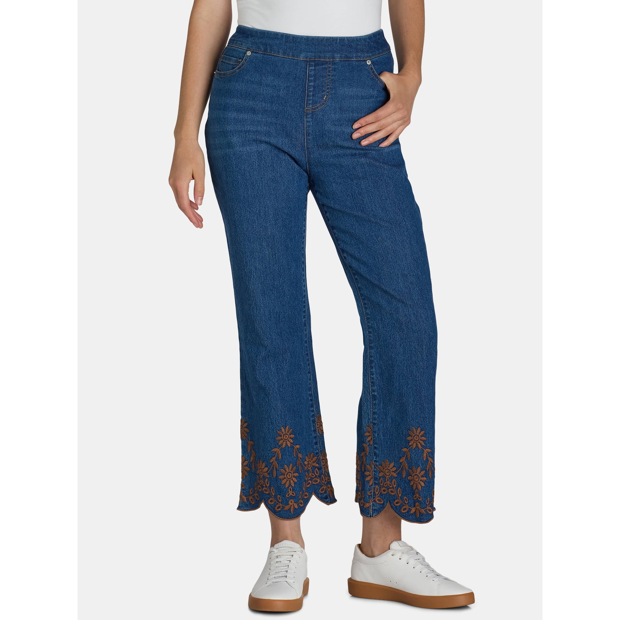 The Pioneer Woman Embroidered Denim Bootcut Jeans