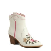 The Pioneer Woman Women’s Embroidered Western Ankle Boot