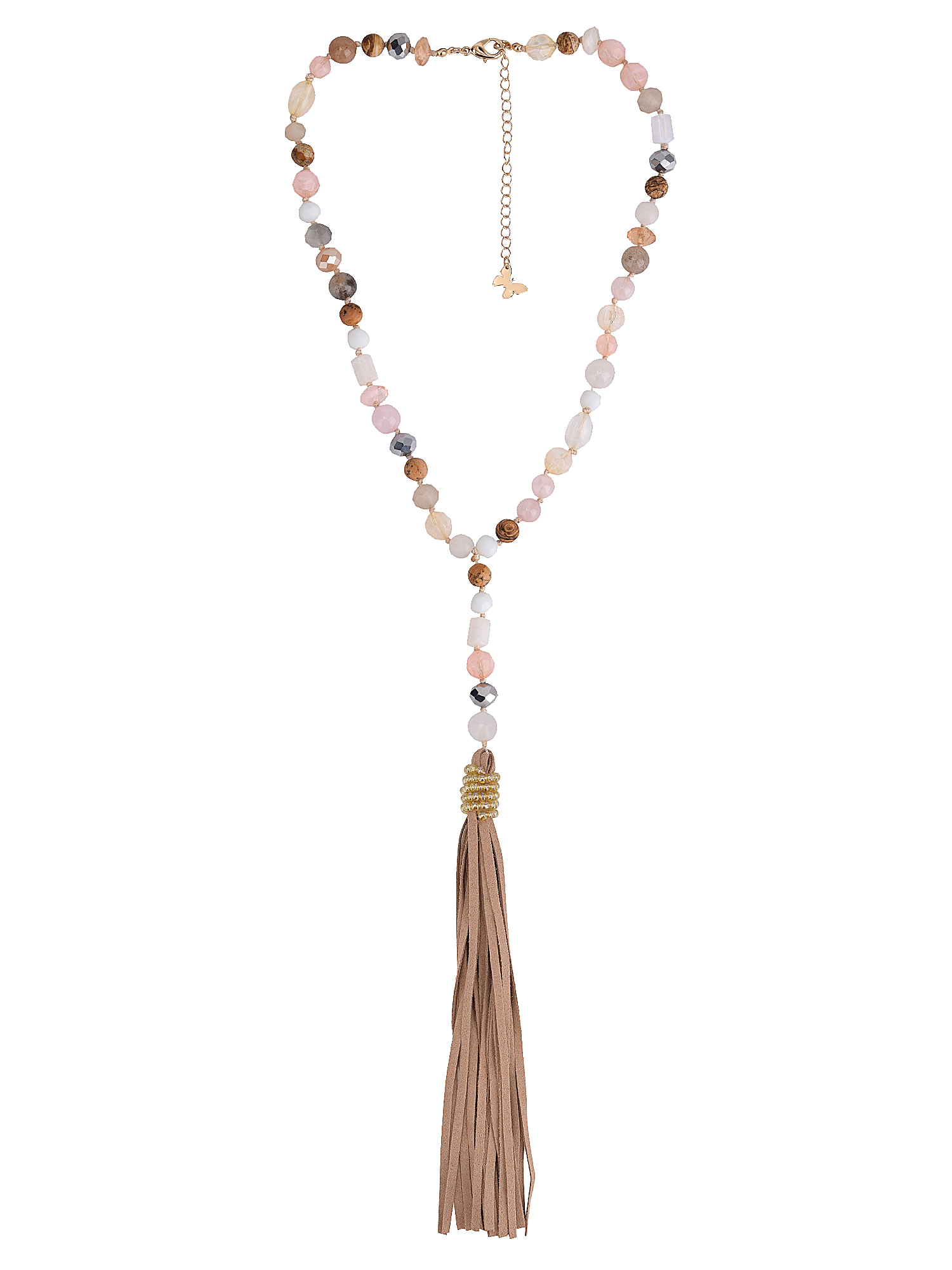 The Pioneer Woman - Women's Jewelry, Multi-Bead Tassel Y-Necklace - image 1 of 5