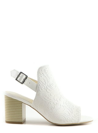 Walmart white store mules