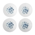 thumbnail image 1 of The Pioneer Woman by Corelle 4-Piece Appetizer Plate Set, Evie, Blue, 1 of 6