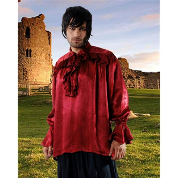 The Pirate Dressing C1012 Roche Brasiliano Shirt- Red - 2XL