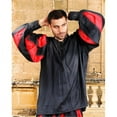 thumbnail image 1 of The Pirate Dressing C1060 European Medieval Shirt- Black & Red - Large, 1 of 1