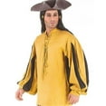 thumbnail image 1 of The Pirate Dressing C1060 European Medieval Shirt- Gold & Black - Large, 1 of 1