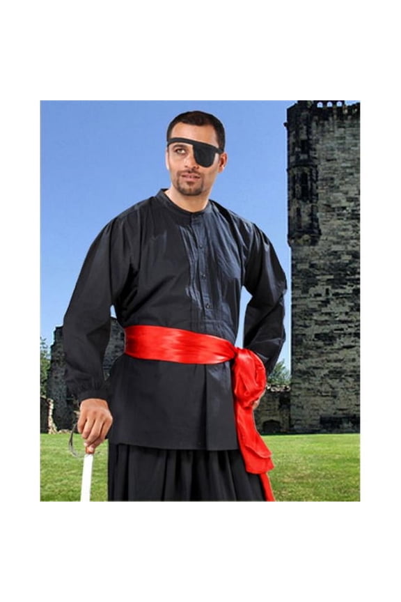 C1100 Warriors Medieval Shirt- Black - Large