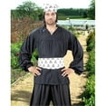 thumbnail image 1 of The Pirate Dressing C1116 Early Renaissance Shirt- Black - Extra Large, 1 of 1