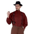 thumbnail image 1 of The Pirate Dressing C1292 Seigneur Shirt- Chocolate - Extra Large, 1 of 1