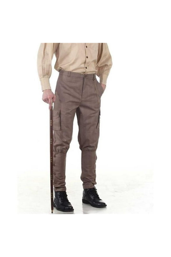 C1348 Airship Pants- Checkered - 2XL