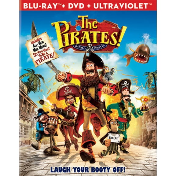 Pre-Owned The Pirates! Band Of Misfits (Blu Ray) (Good)