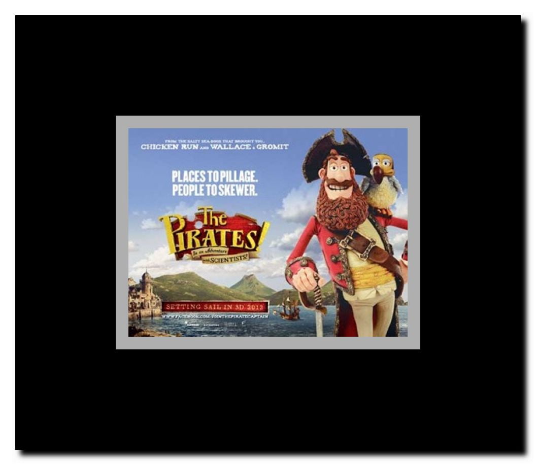 The Pirates! Band of Misfits Framed Movie Poster