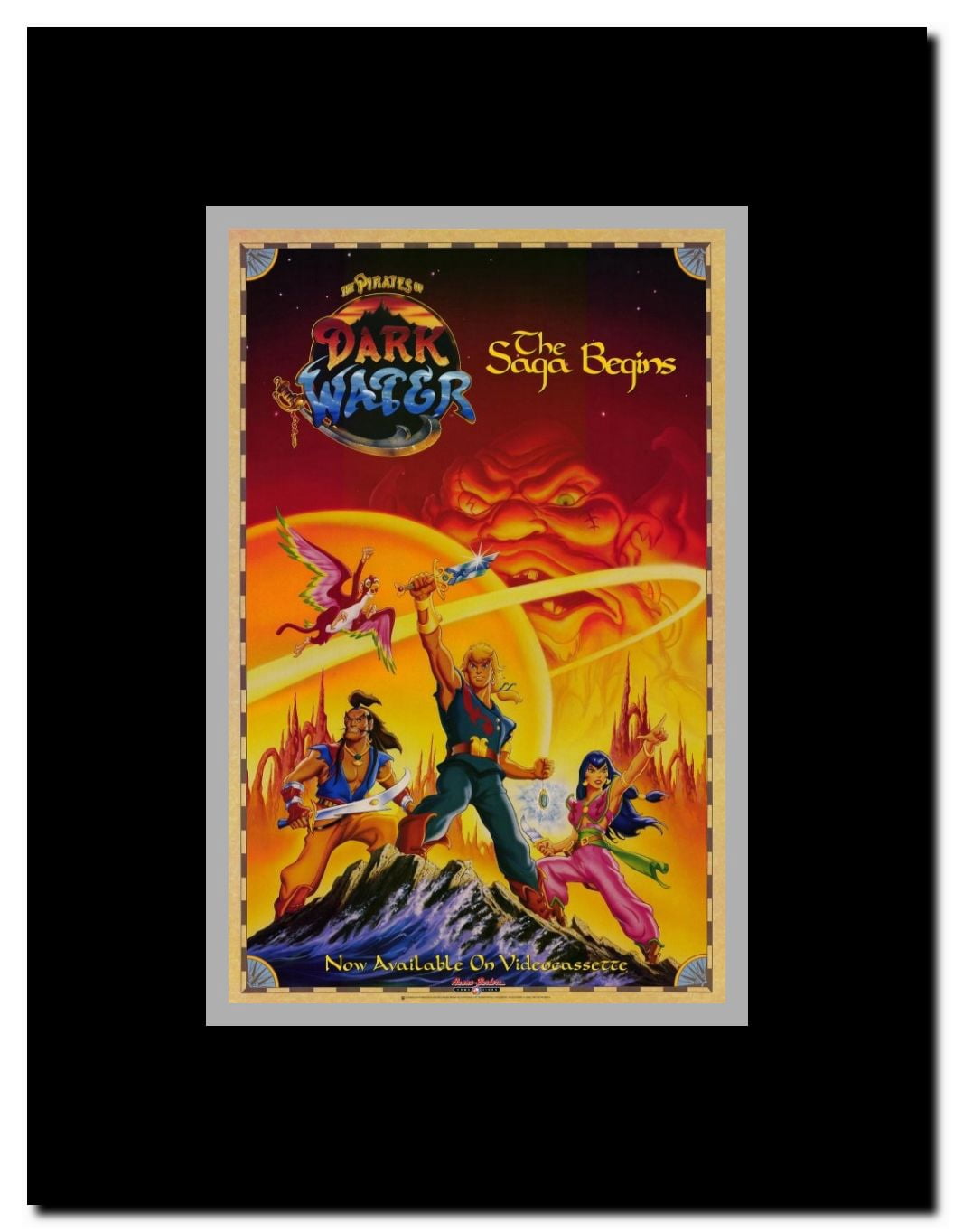 The Pirates of Dark Water Framed Movie Poster