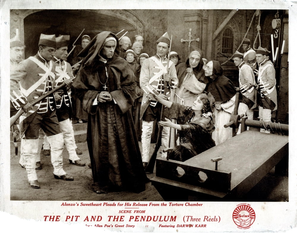 The Pit And The Pendulum Canvas Art - (28 x 22)