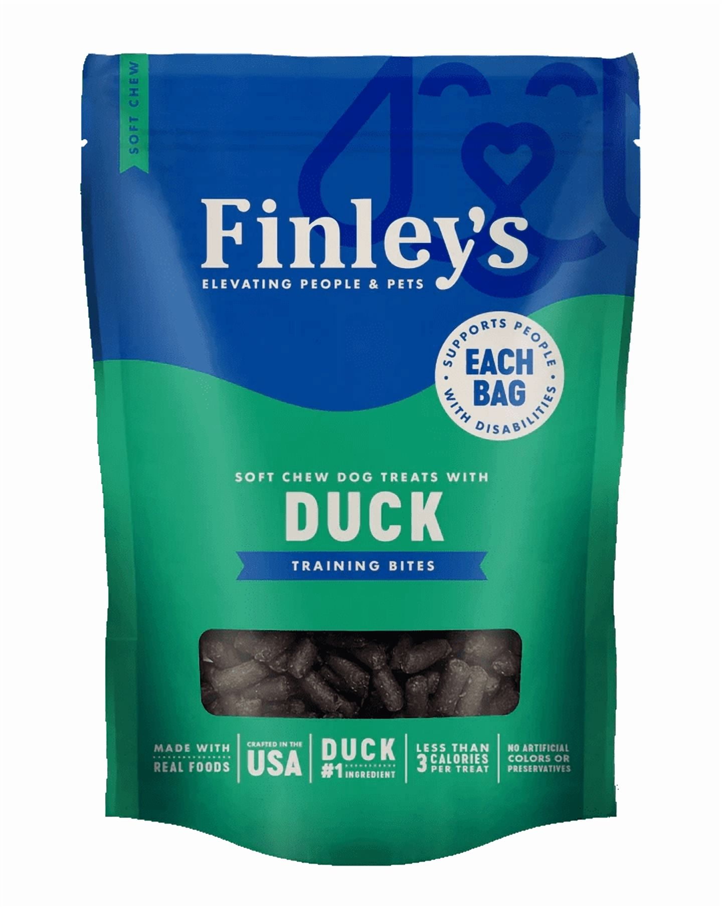 Finley Training Treats 6oz - Duck 6oz