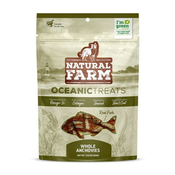 Natural Farm Anchovies 3.5oz Bag