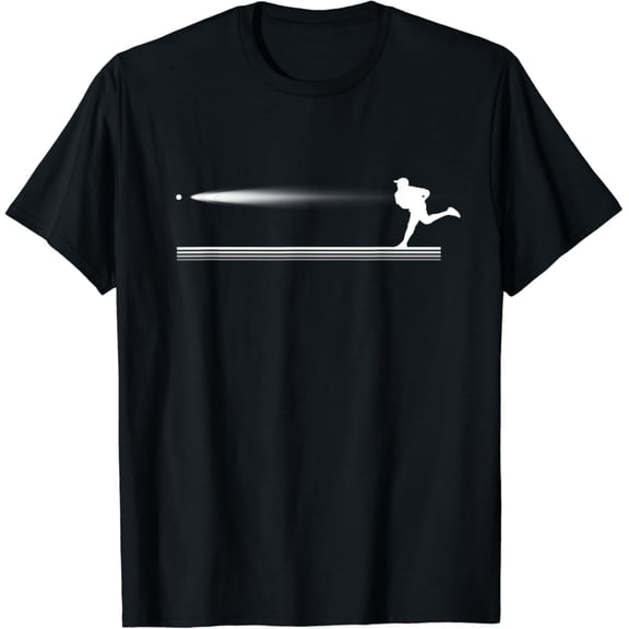 The Pitcher Baseball Apparel Classic Cotton Tee Sport T-Shirt