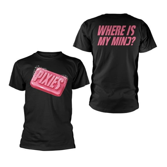 The Pixies Men's Wash Up T-Shirt Black 2X-Large | Officially Licensed Merchandise