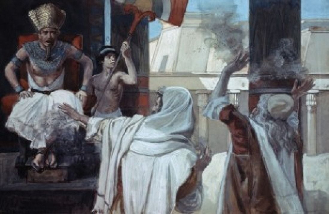 The Plague of Boils and Blains James Tissot (1836-1902 French) Jewish Museum New York Canvas Art - James Tissot (24 x 36)