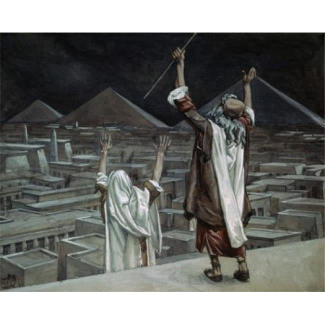 The Plague of Locusts 1896-1900 James Tissot 1836-1902 French Gouache ...