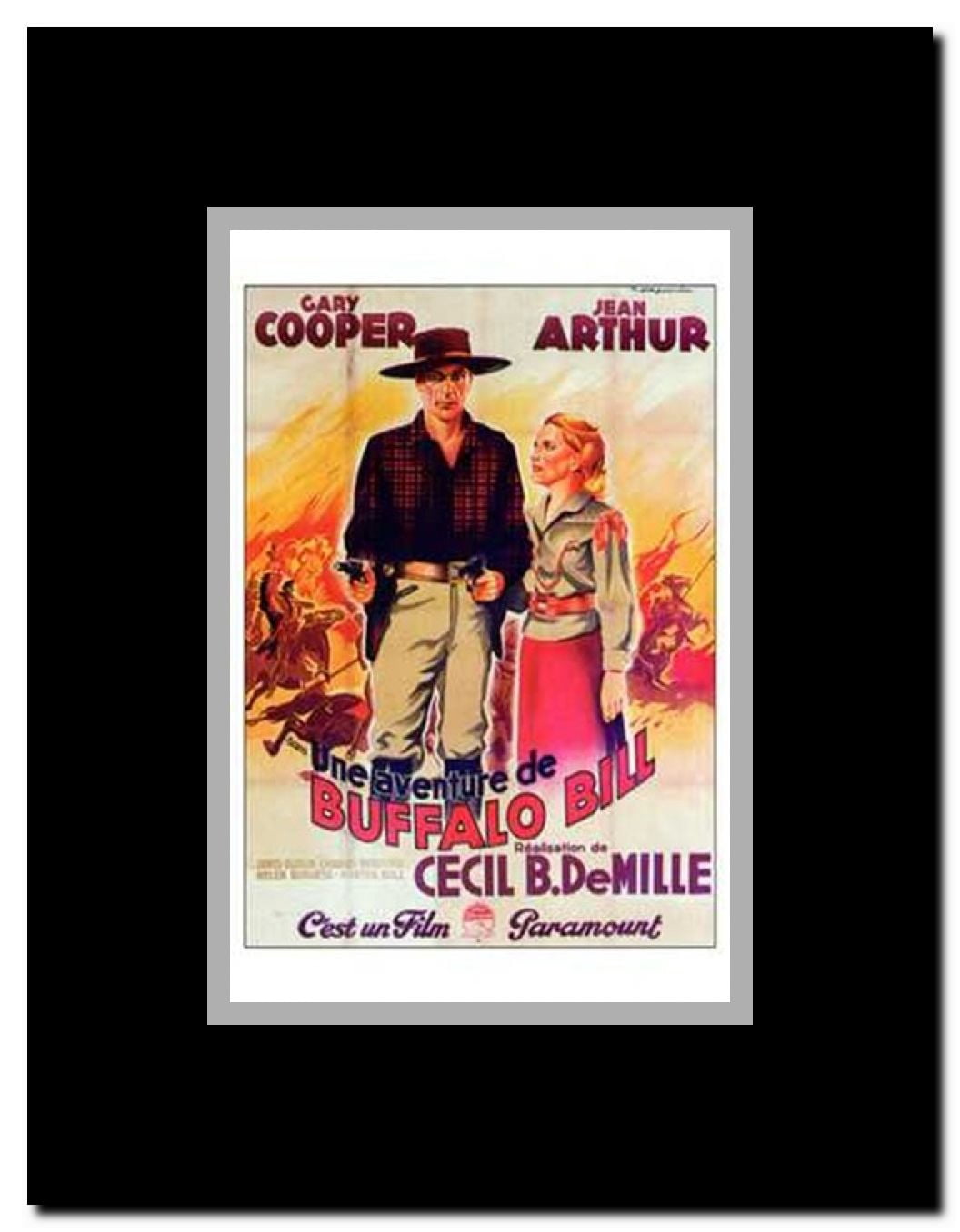 The Plainsman Framed Movie Poster