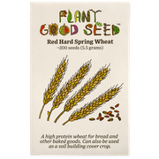 The Plant Good Seed Red Hard Spring Wheat Seeds - 200 Seeds | Vegetables | Garden & Patio