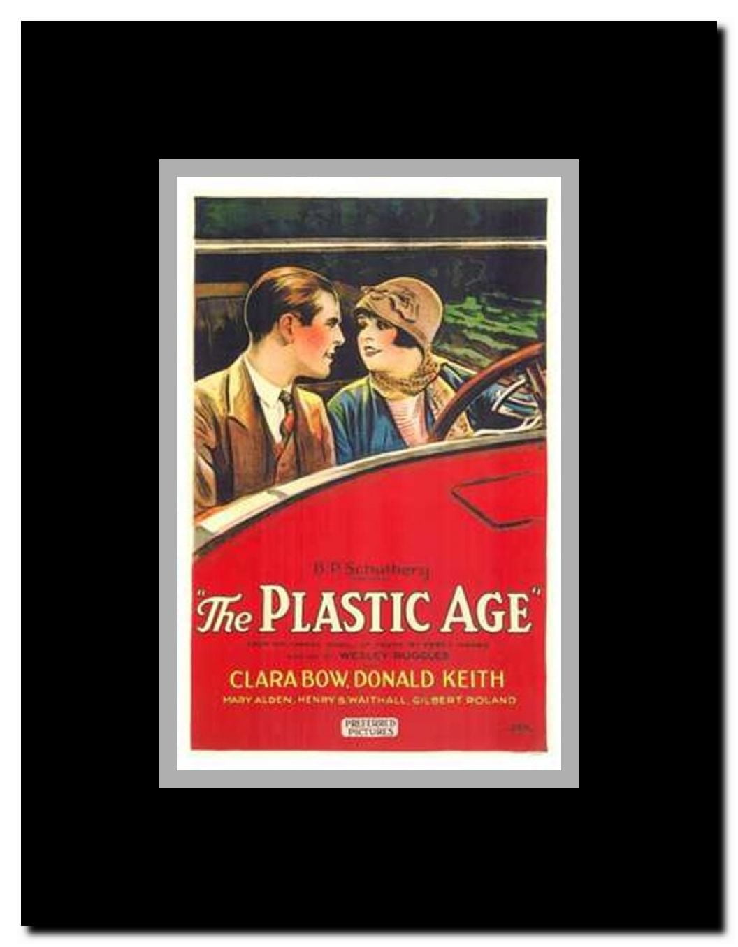 The Plastic Age Framed Movie Poster