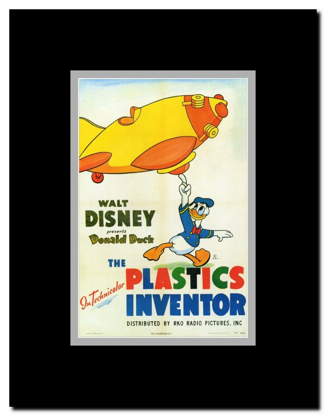 The Plastics Inventor Framed Movie Poster