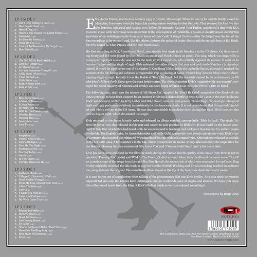 Elvis Presley The Platinum Collection (Vinyl Record) Special 12" Album Coloured Vinyl Box Set