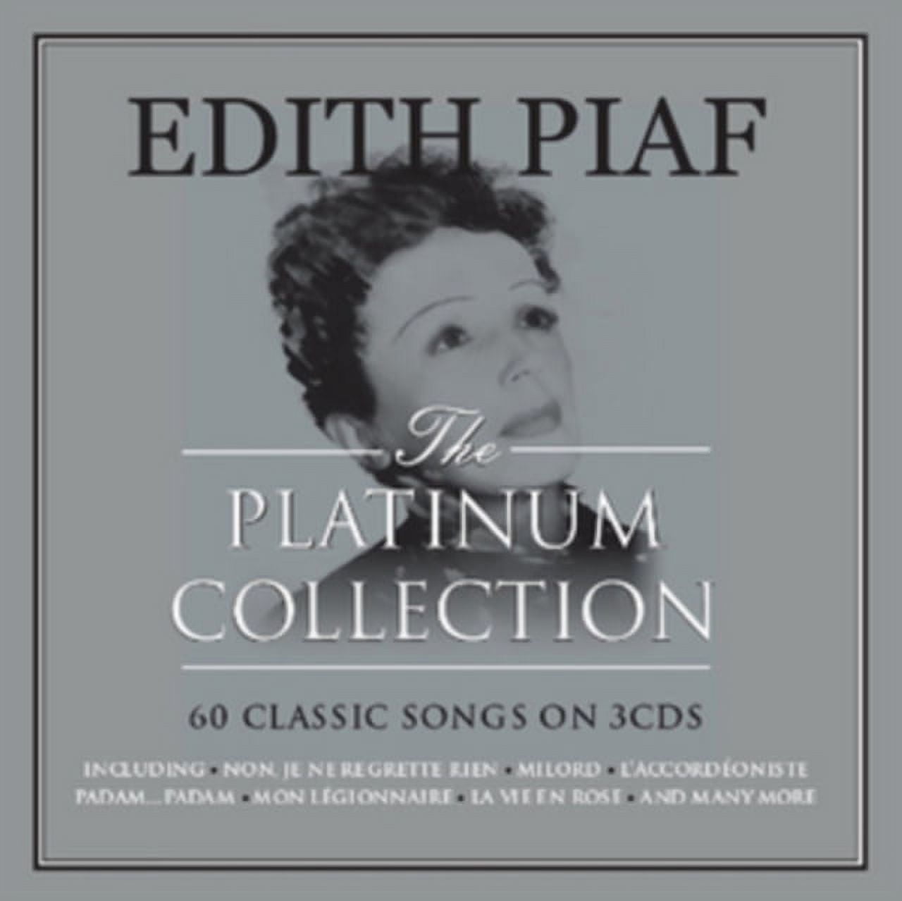 Edith Piaf The Platinum Collection 3-CD Set