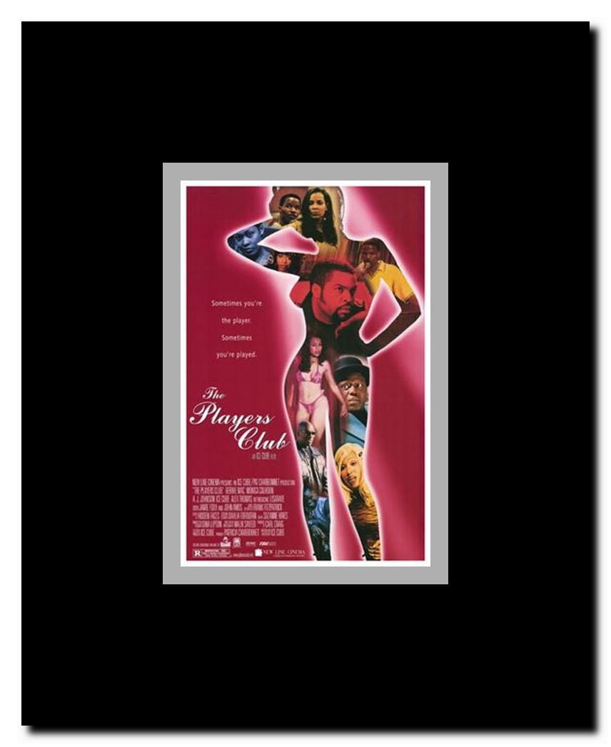 The Players Club Framed Movie Poster